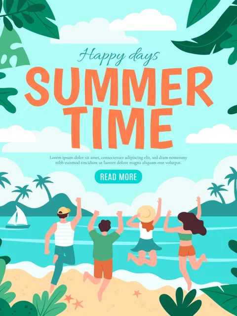 夏日 海報組集封面圖