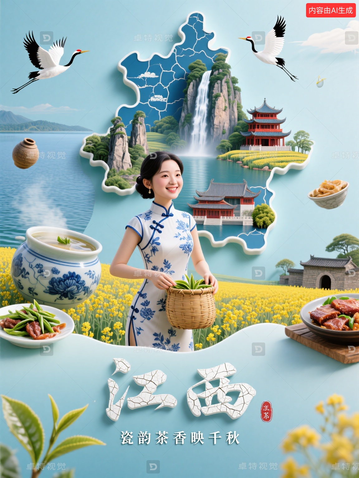 各地多彩AIGC海报分享，速查收！封面