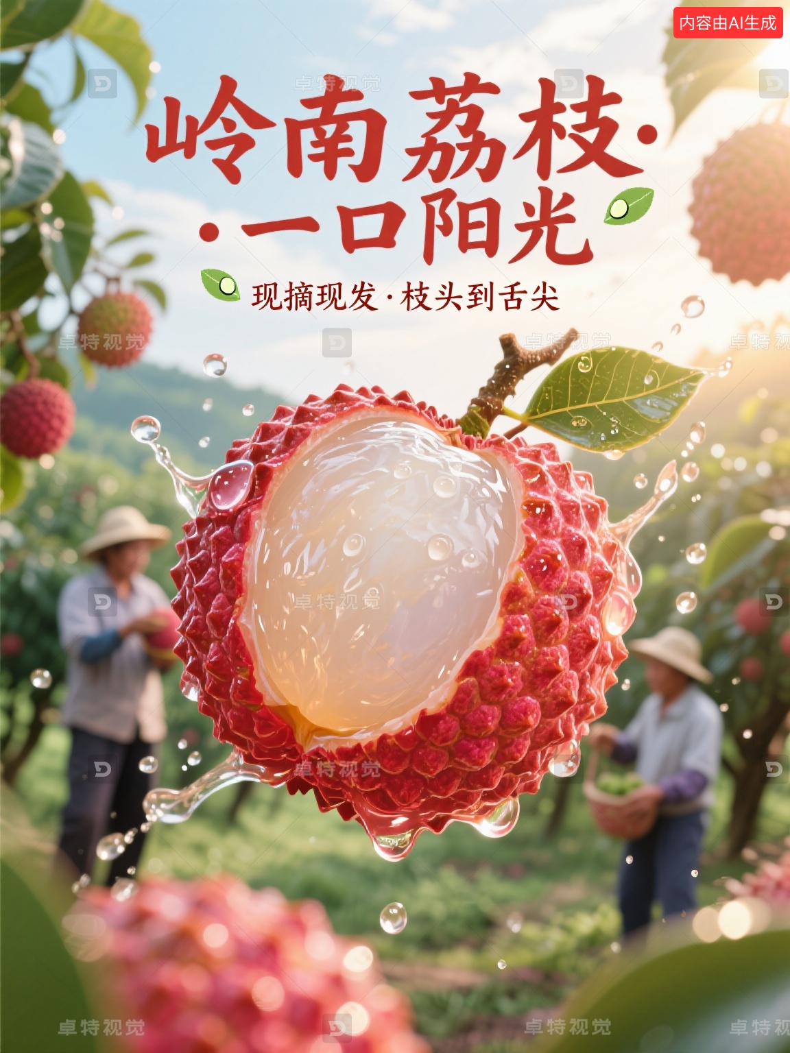被荔枝的清甜暴击，满足都是夏天的味道封面