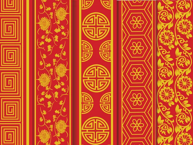 复古中式边框