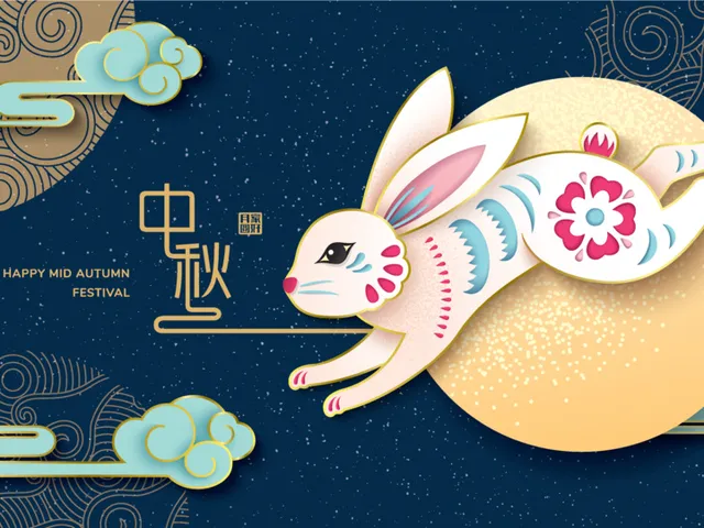 矢量中秋节插画