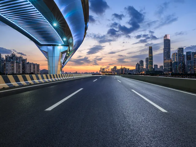 广州城市汽车背景