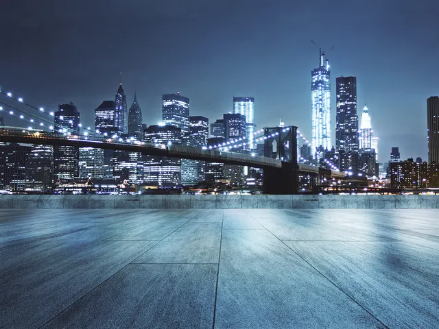 城市夜景汽车背景