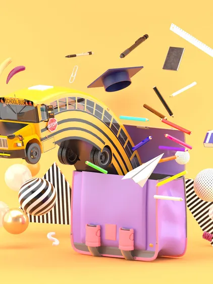 3D 学习用品组集封面图